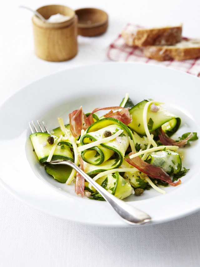 Courgettesalade met Gruyère AOP