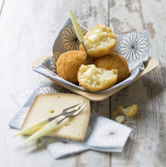 Arancini met Raclette du Valais AOP